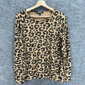 Buffalo David Bitton Leopard Print Blouse - Tan and Black